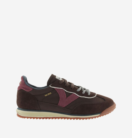 SATURNO Nylon & Suede - Brown