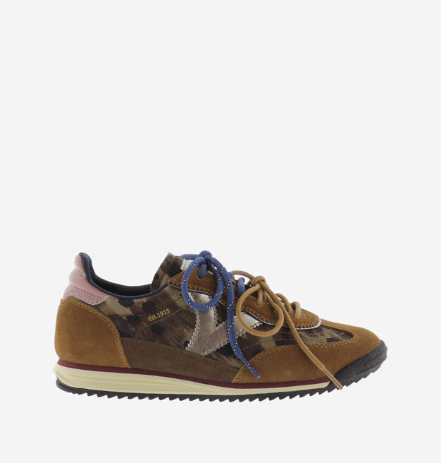 SATURNO NYLON ANIMAL PRINT & SUEDE