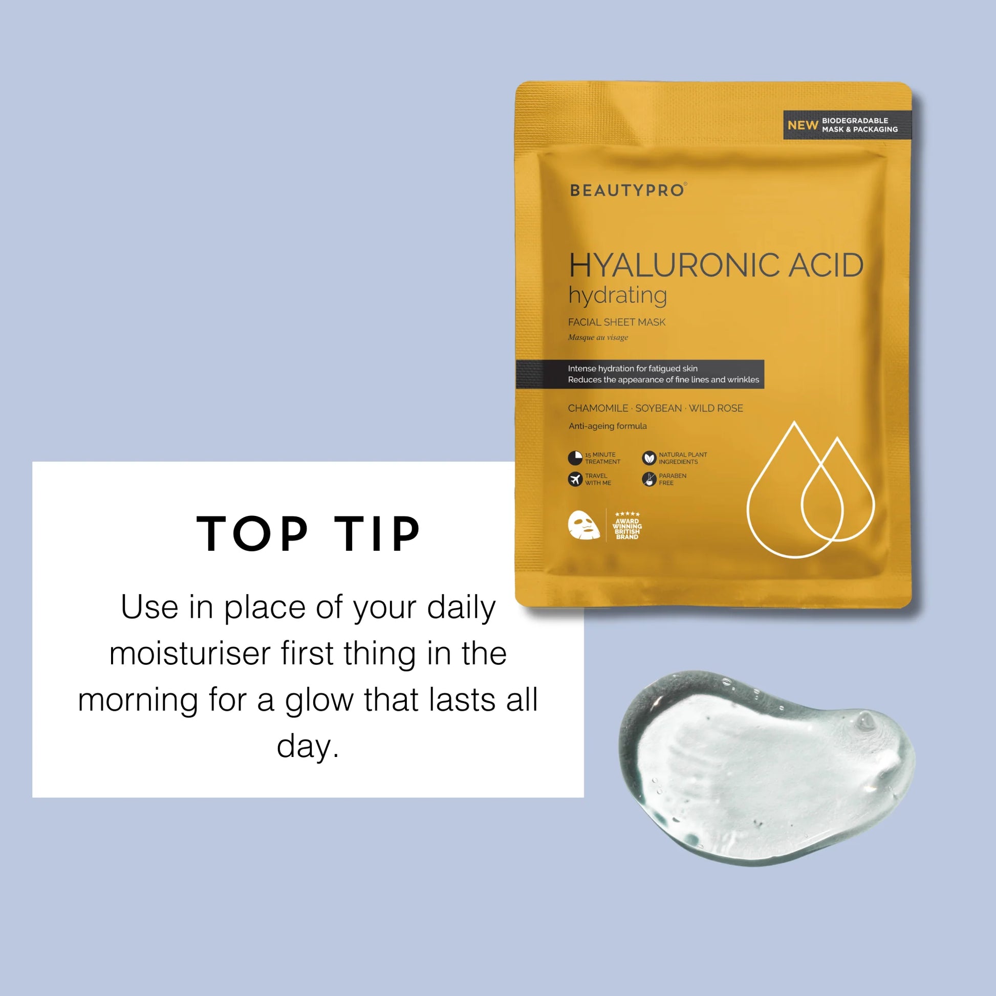 Hyaluronic Acid Facial Sheet Mask