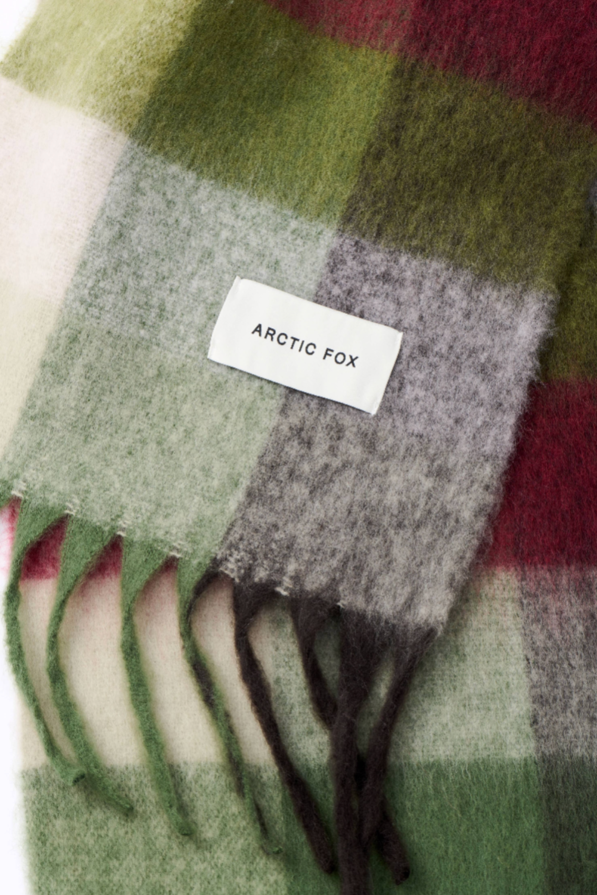 The Reykjavik Scarf - 100% Recycled - Mossy Green