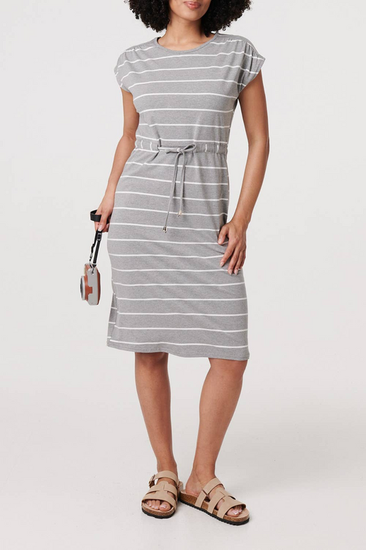 Stellalondon - Striped Relaxed Knee Length Dress