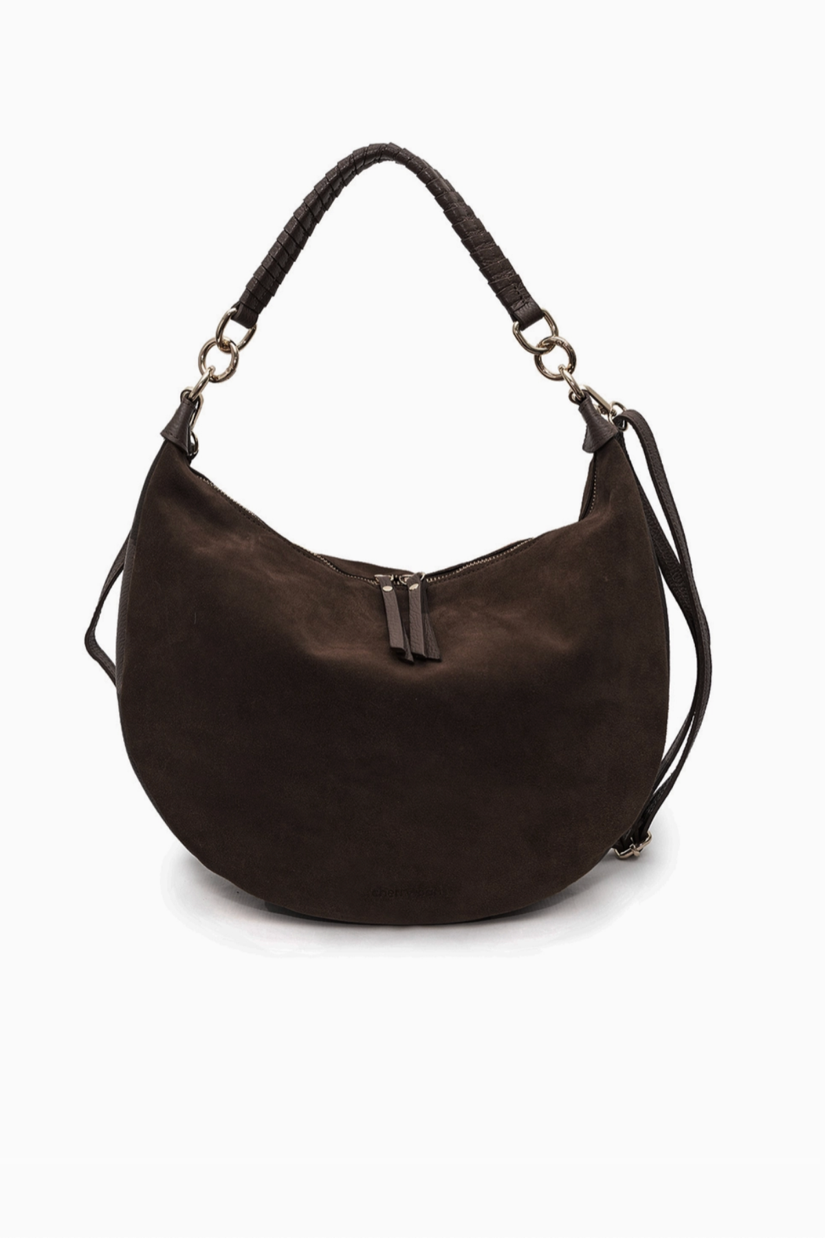 NADINE Suede Shoulder Bag