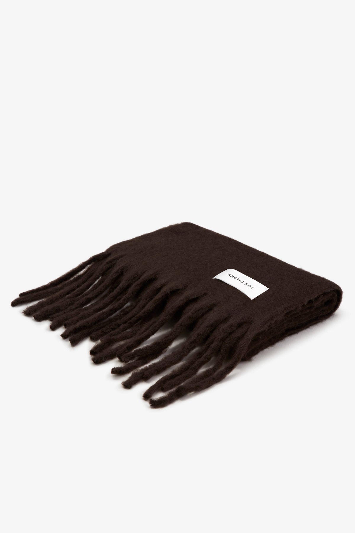 Reykjavik Recycled Scarf - Ground Coffee