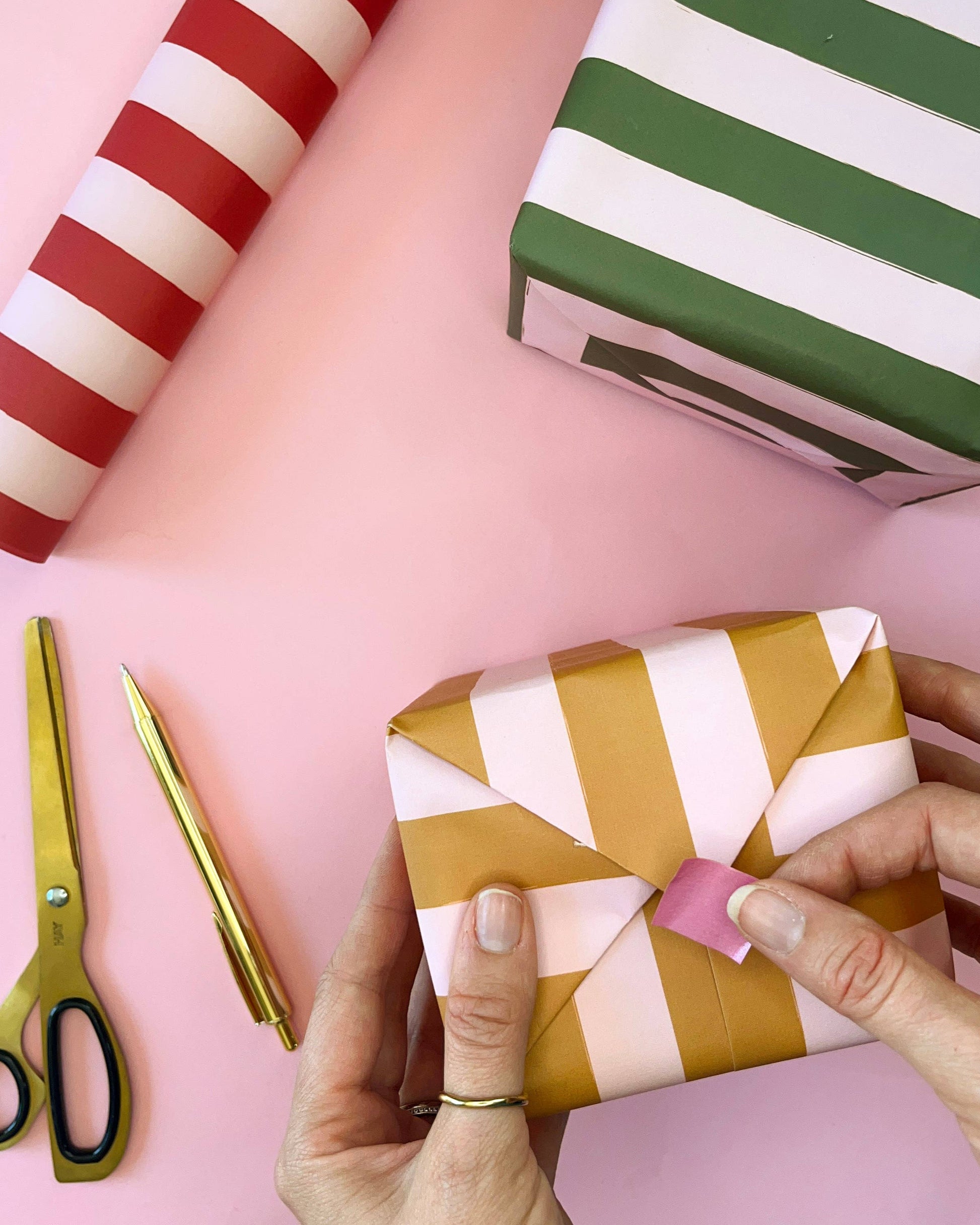 Heather Alstead Design Ltd - Luxury Striped Wrapping Paper