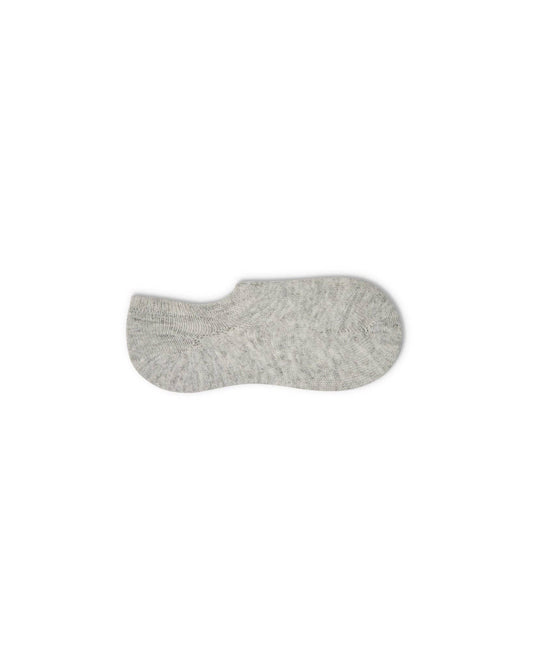 Cosy Cashmere No Show Sock - Silver