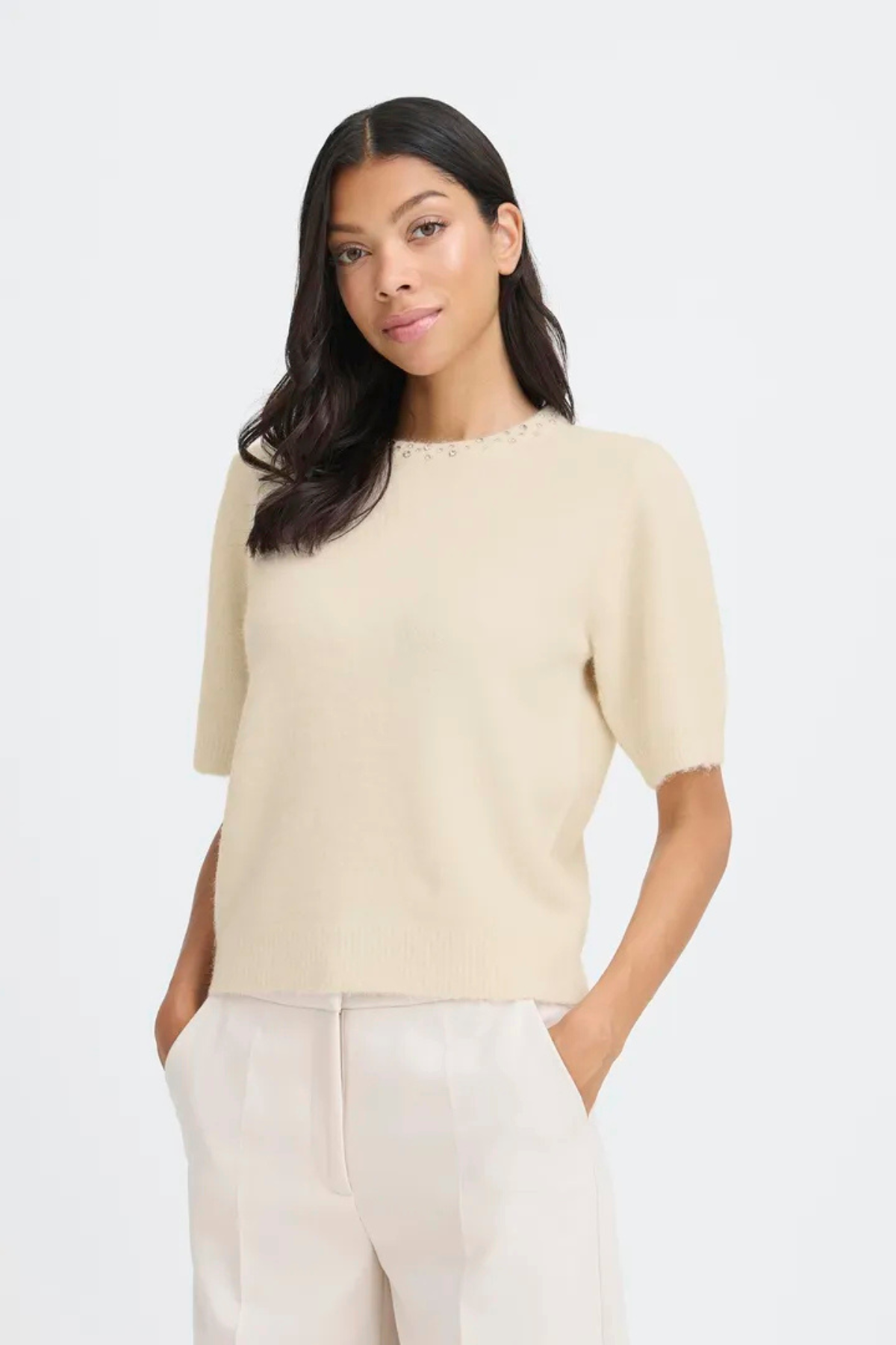 BYOMEA Rhinestone Jumper