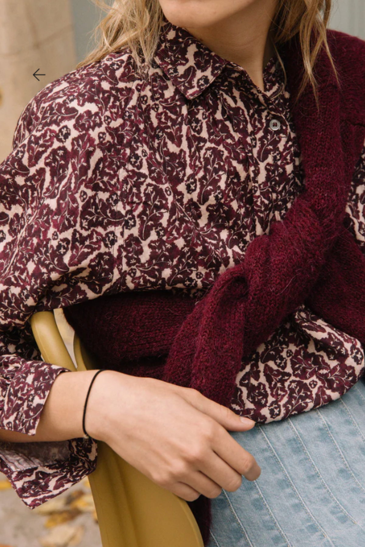 Botanical Print Shirt