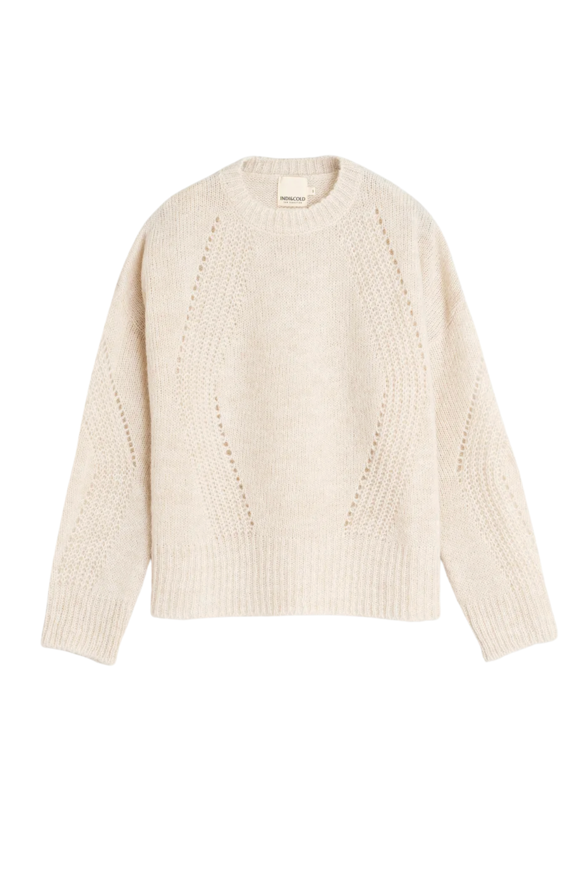 Loose Knit Wool Sweater