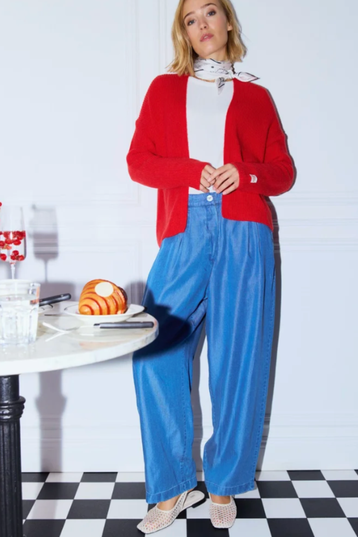 SALE2 - Lyocell Cropped Pants