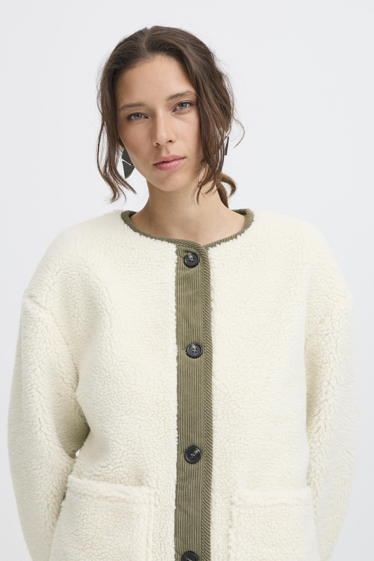 BYCOTTY JACKET -  Cream/Khaki