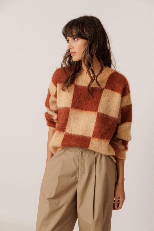 Checkered Jumper