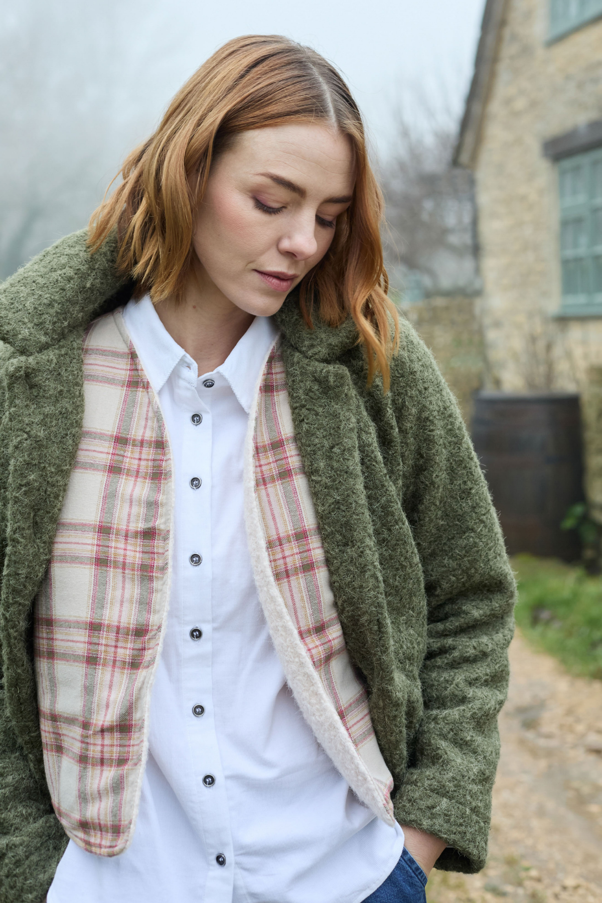 Sycamore Jacket Plain Boucle