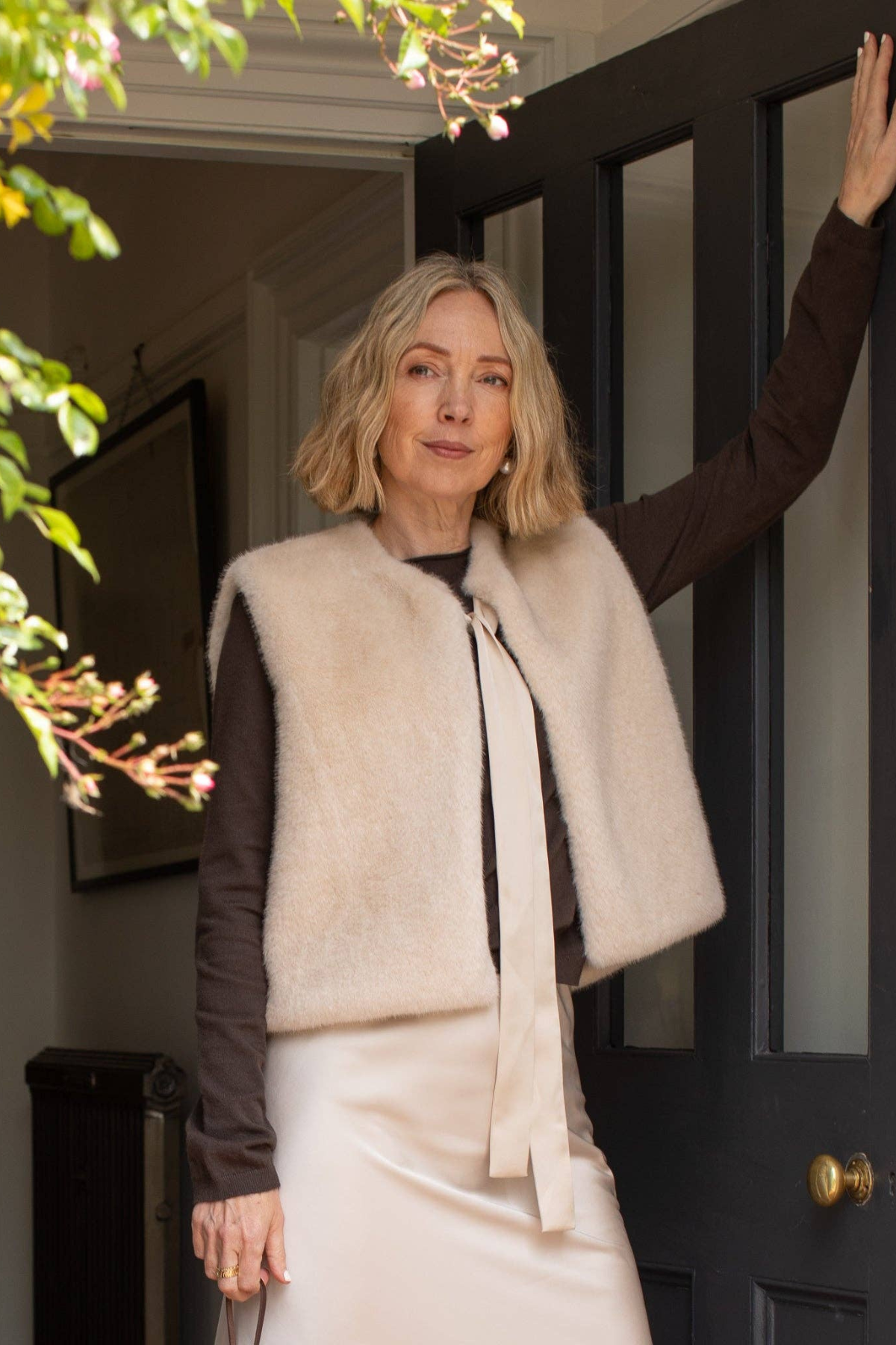 Felicity Gilet - Bone White