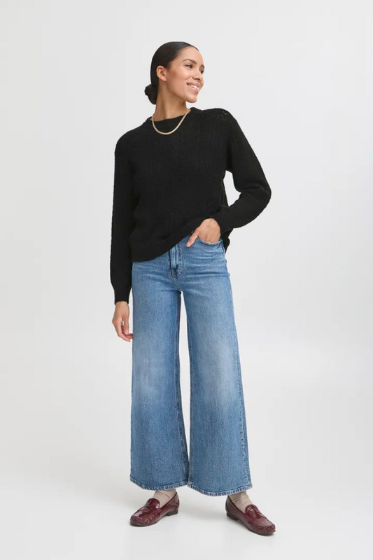 BYNIMMA Knitted Jumper - Black