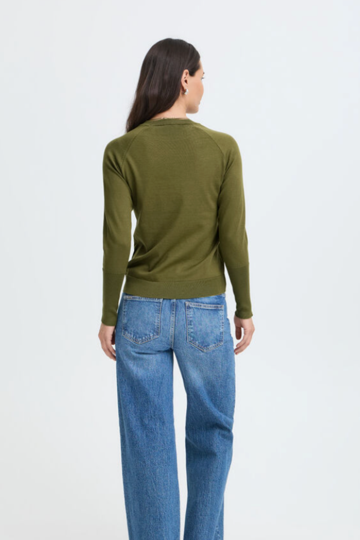 BYMMORLA Long Cuff Knit Top