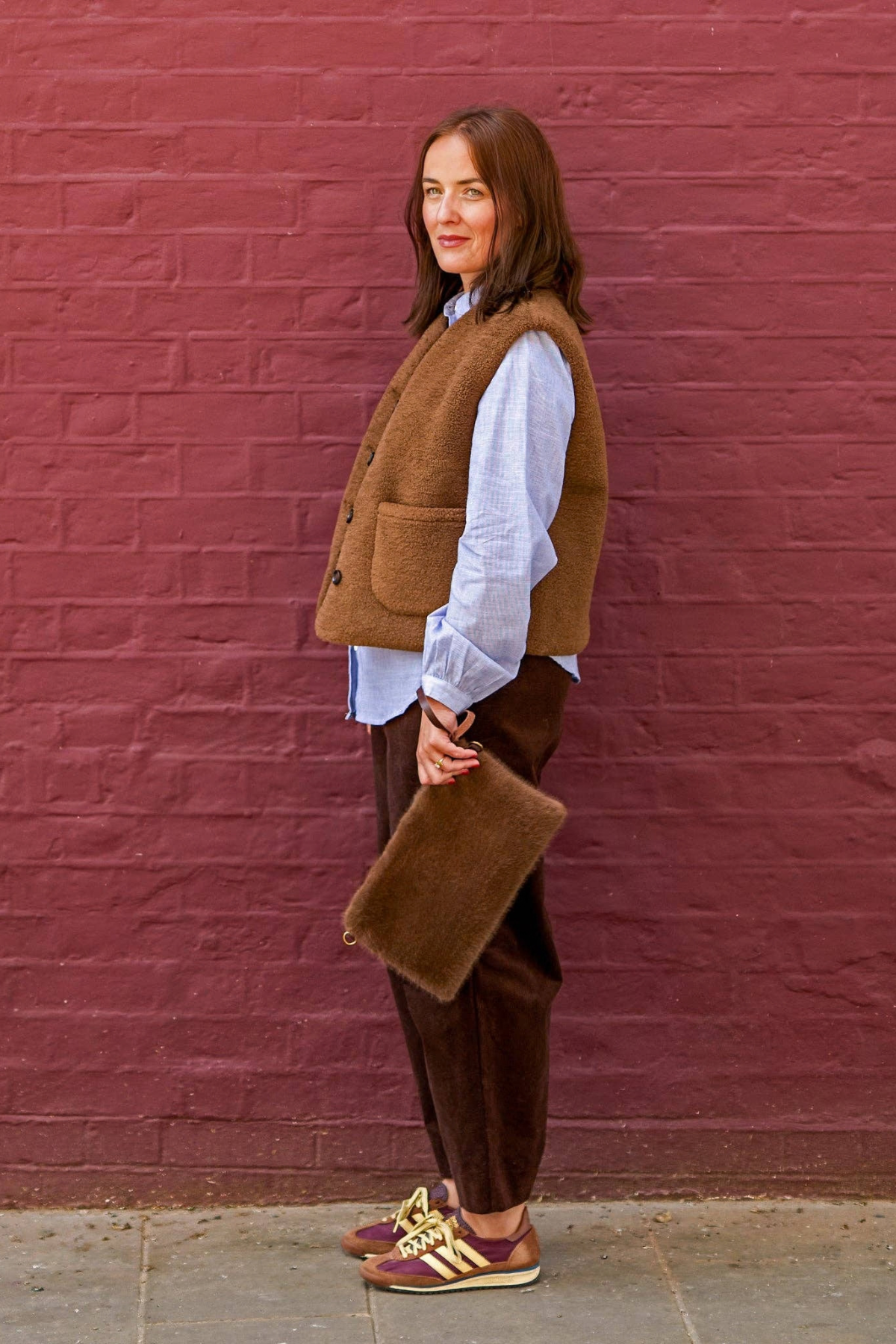 Demi Gilet - Tobacco
