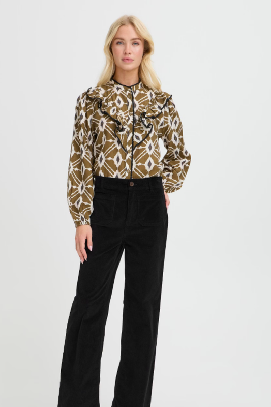 BYDASIK Trousers - Black