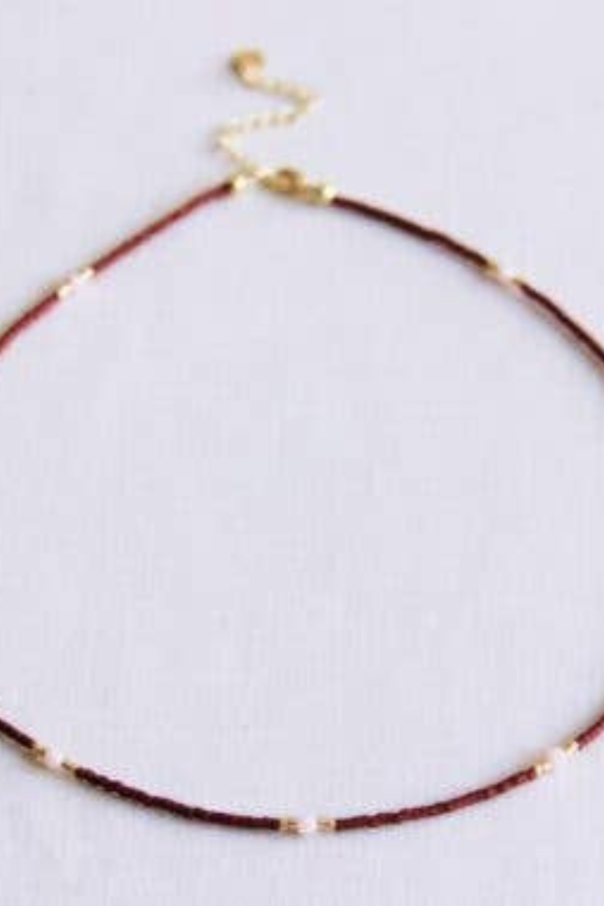 Miyuki necklaces - Chocolate Crush