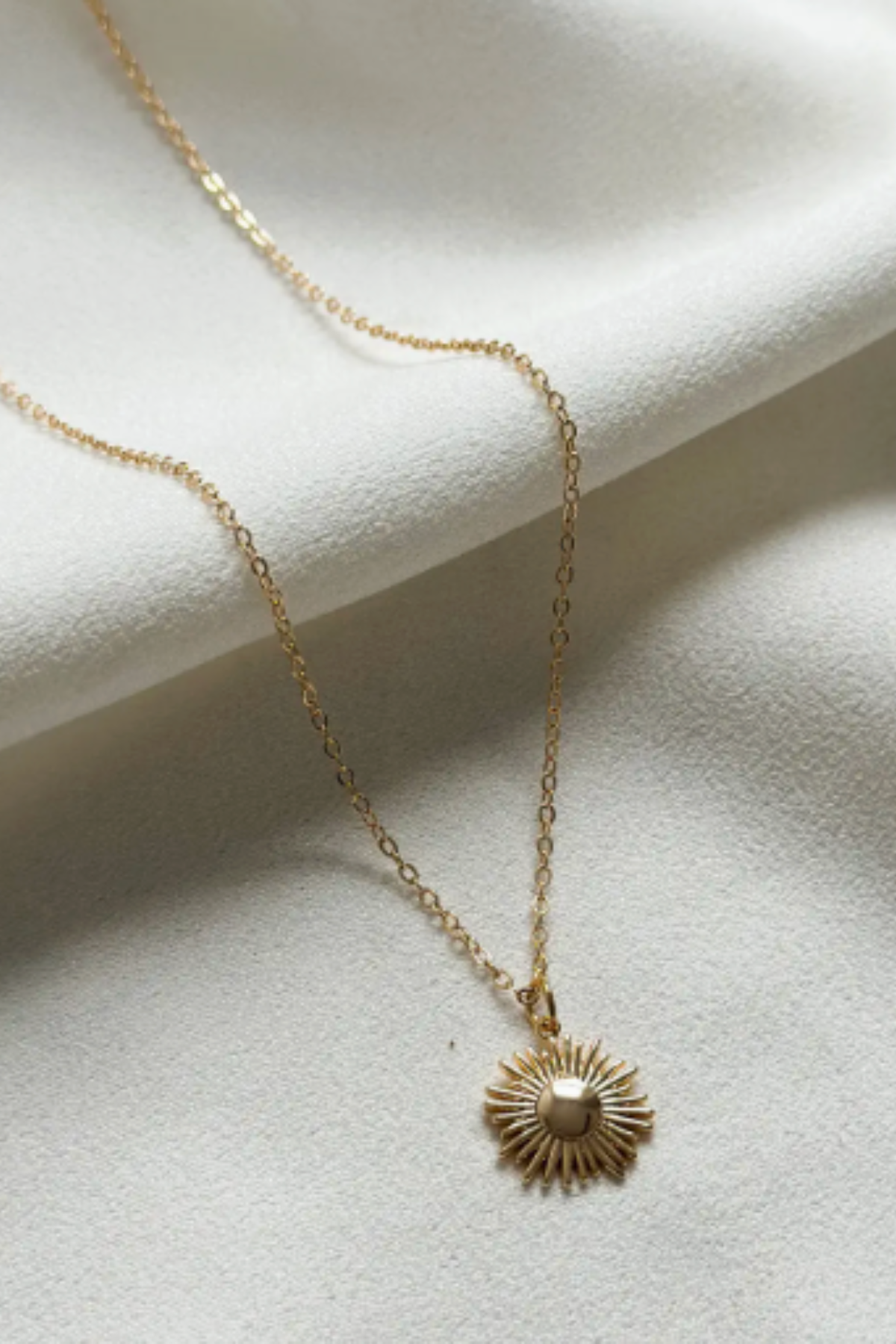 Sun Pendant Necklace