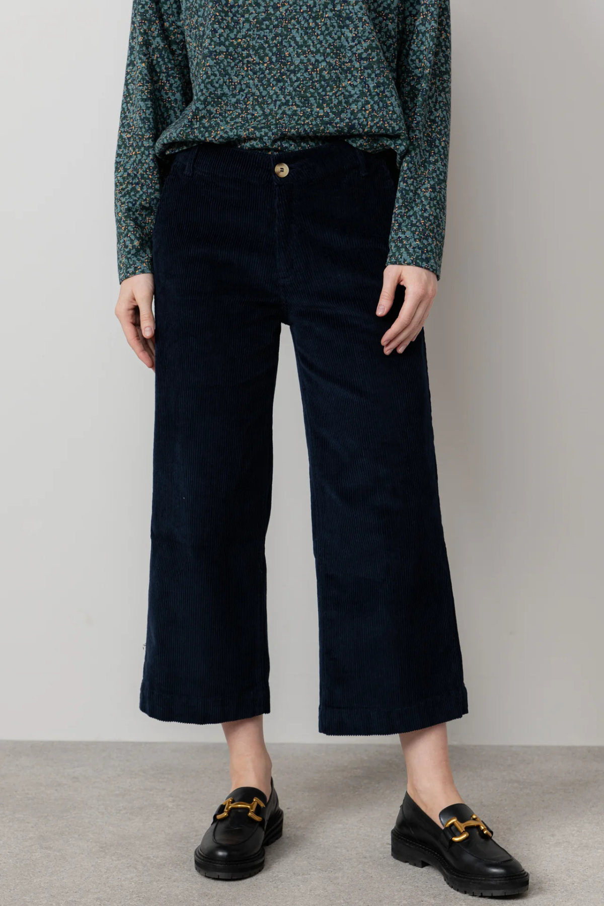 Isla Cropped Cord Trousers