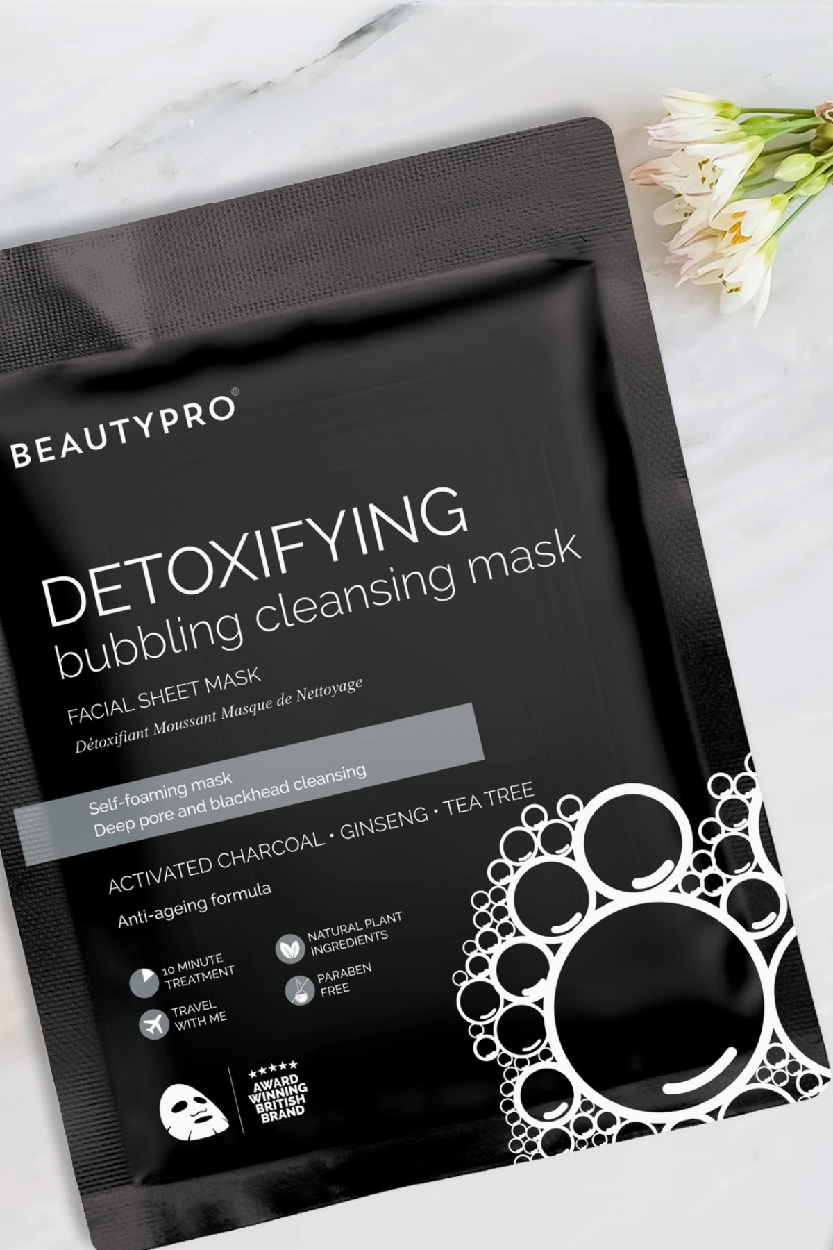 Detoxifying Bubbling Charcoal Sheet Mask