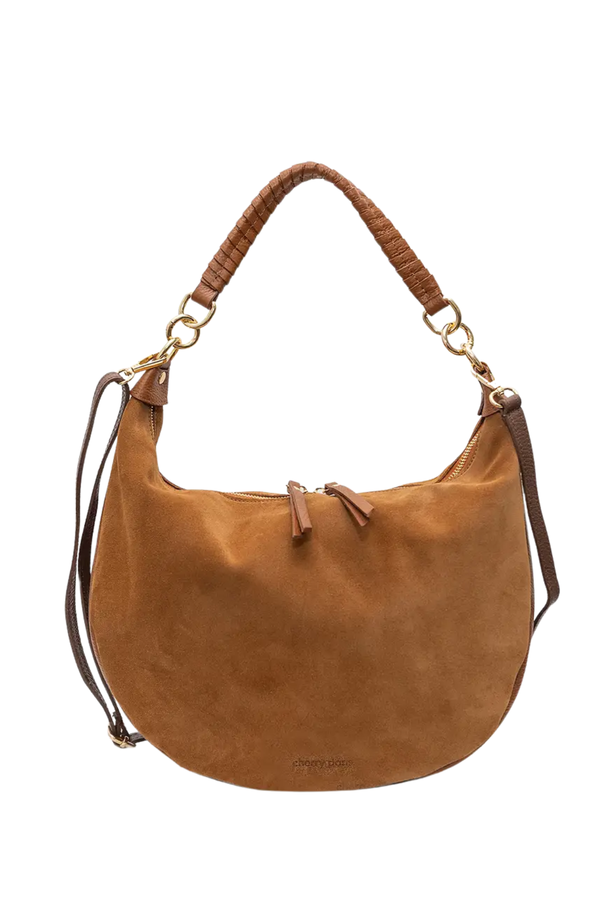 NADINE Suede Shoulder Bag