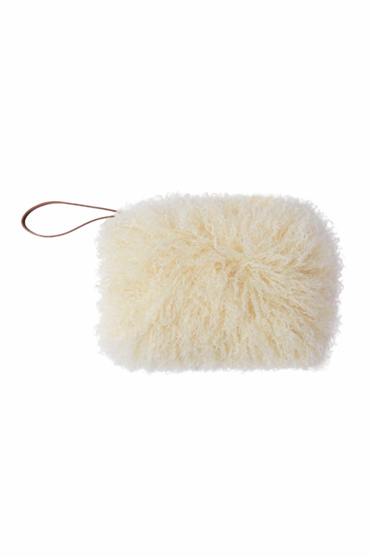 Small Pouch Bag | Afghan | Cream