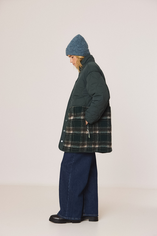 Verde Bosque Coat