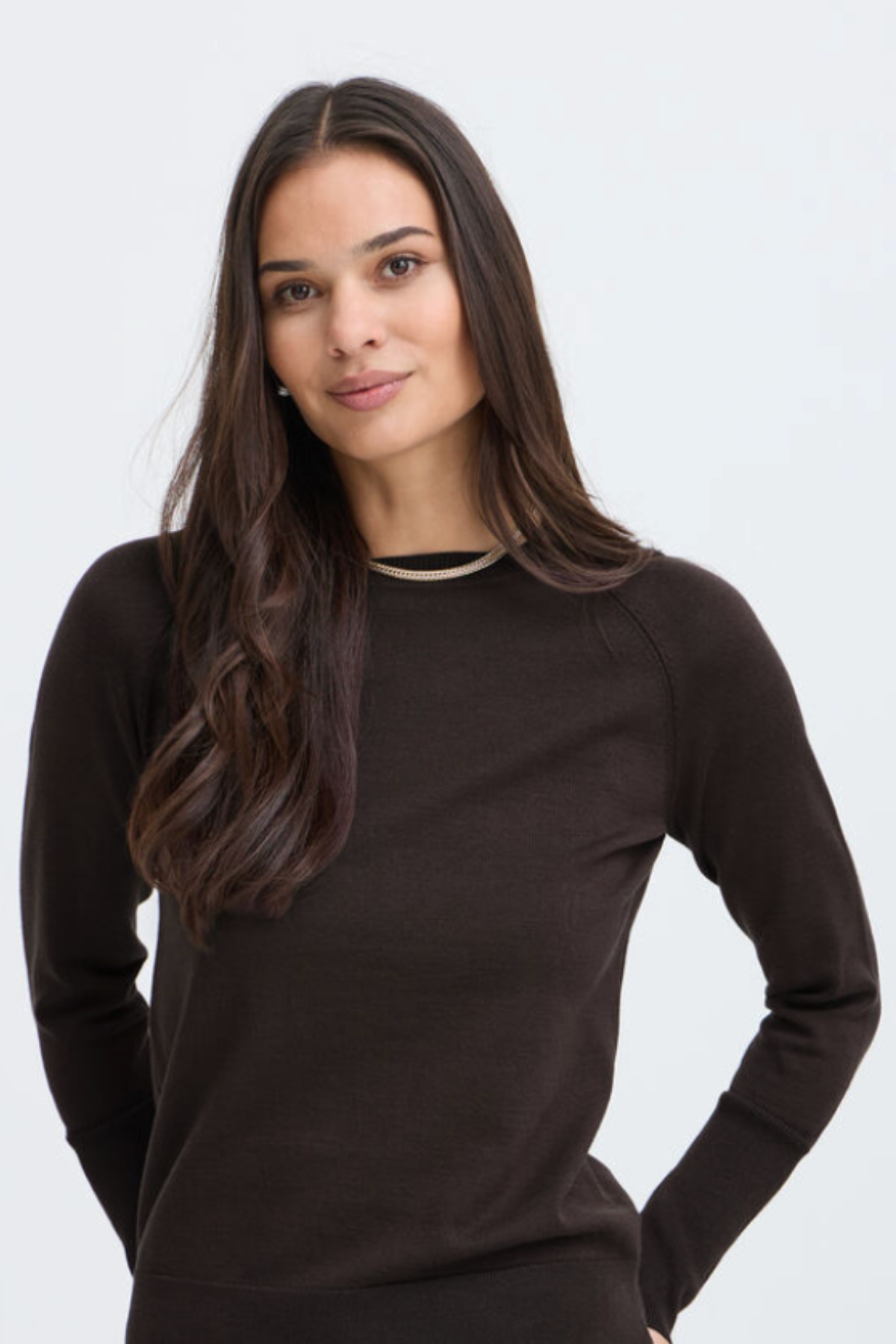 BYMMORLA Long Cuff Knit Top