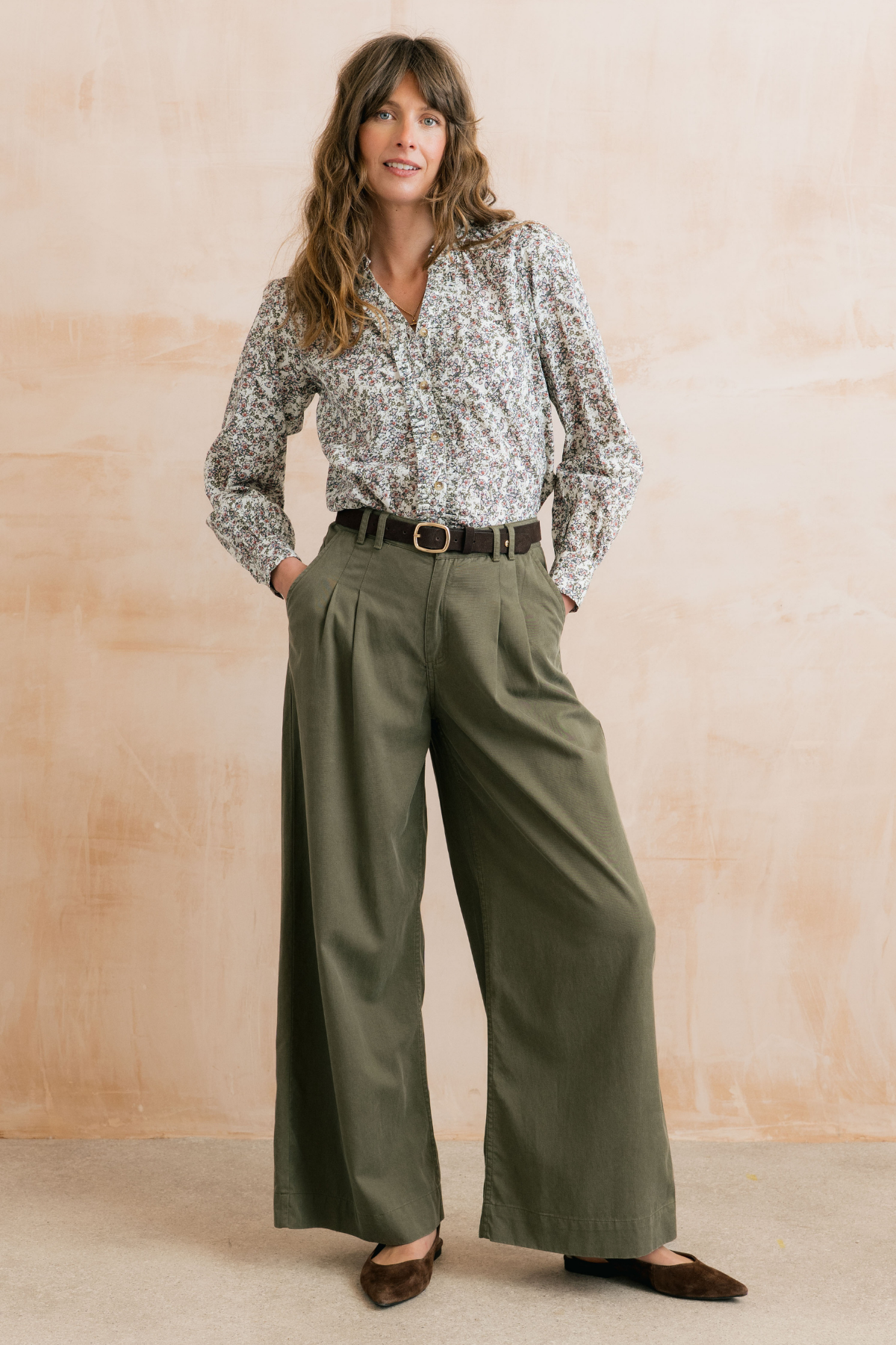 Sophie Trouser Plain Tencel