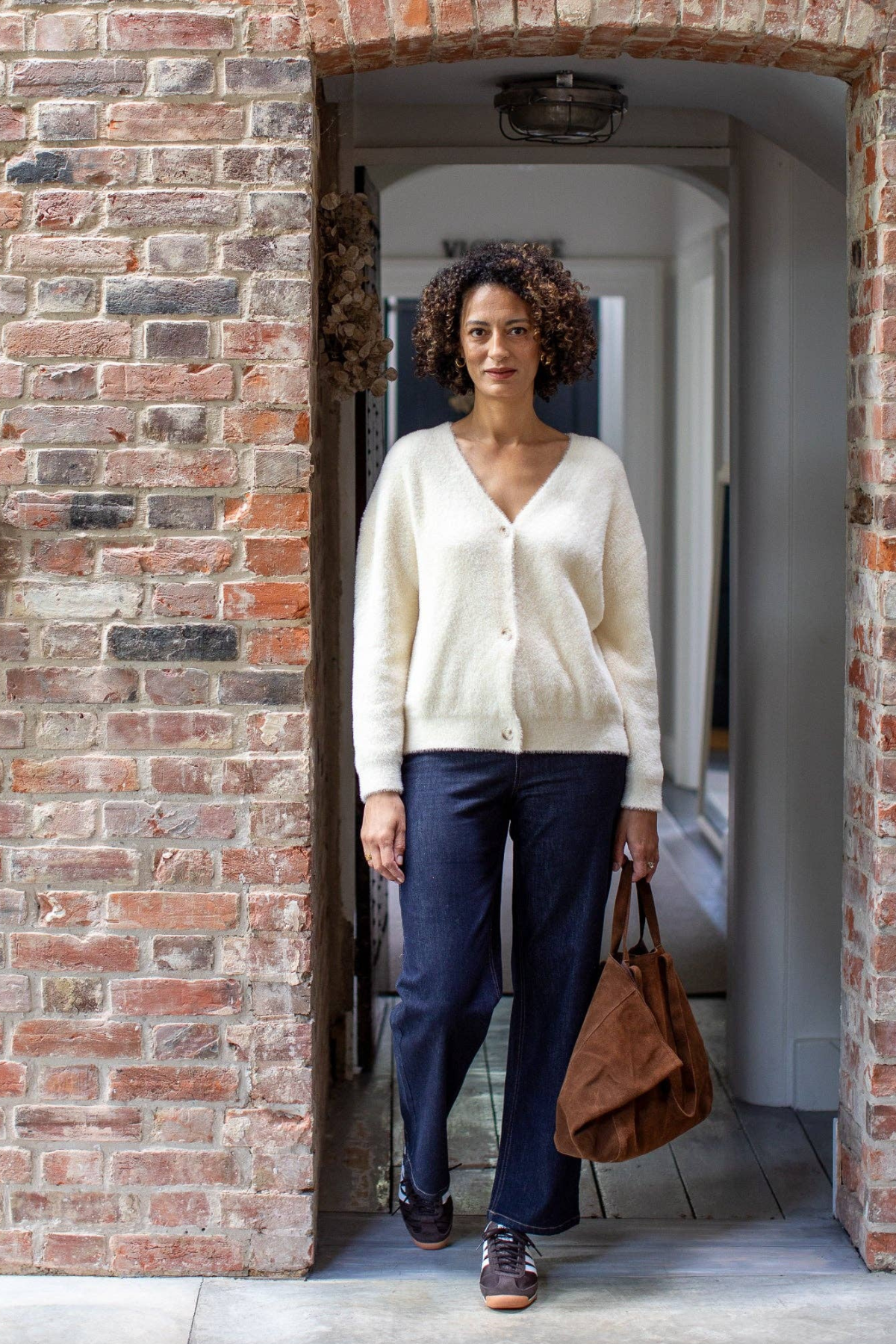 Liz Cardigan - Ivory