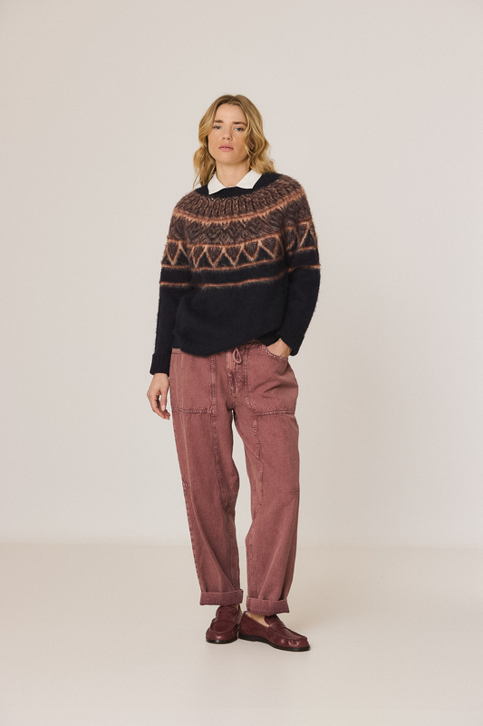 Marino Jacquard Jumper