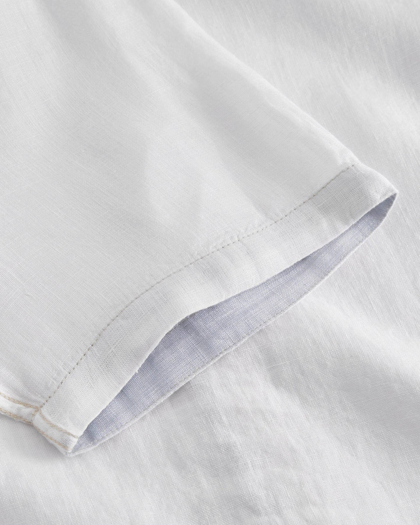 Basic White Linen Shirt 