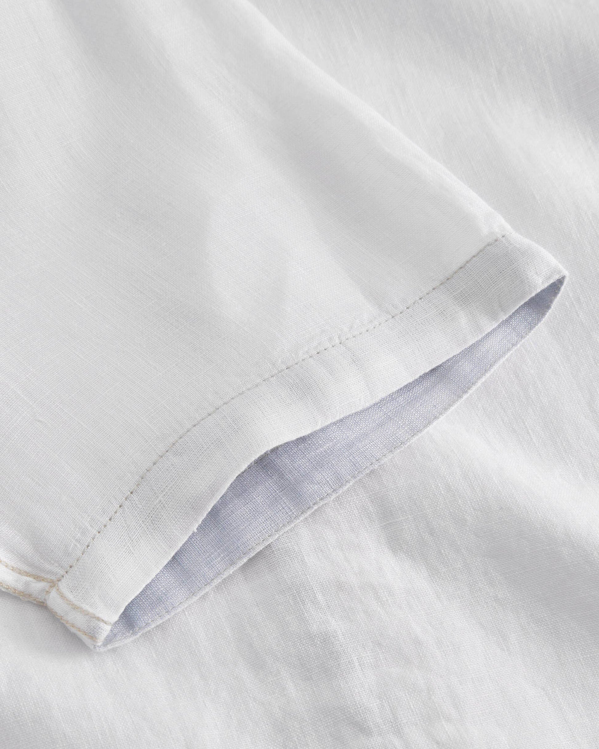 Basic White Linen Shirt 