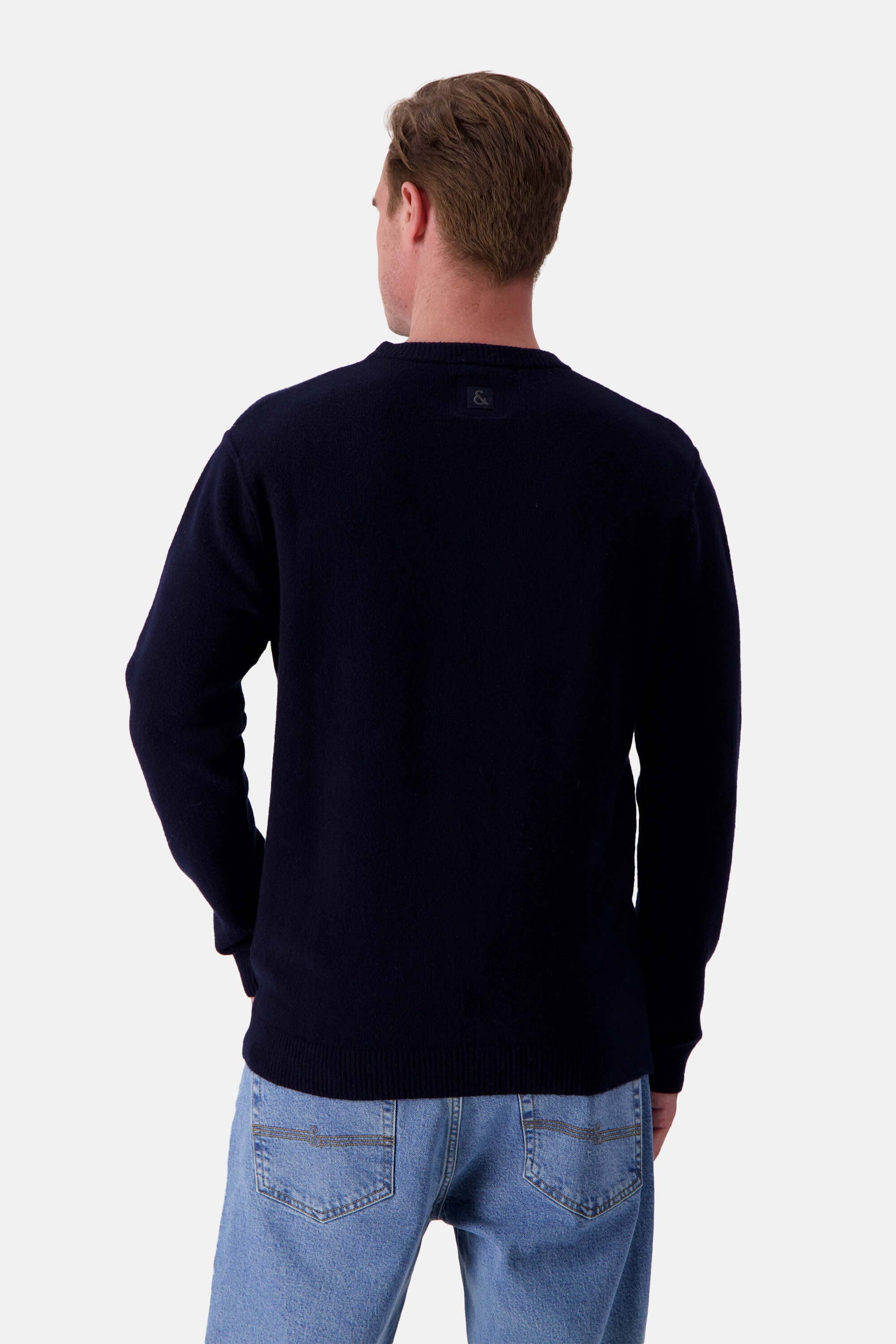 Woollen Touch Sweater in Navy