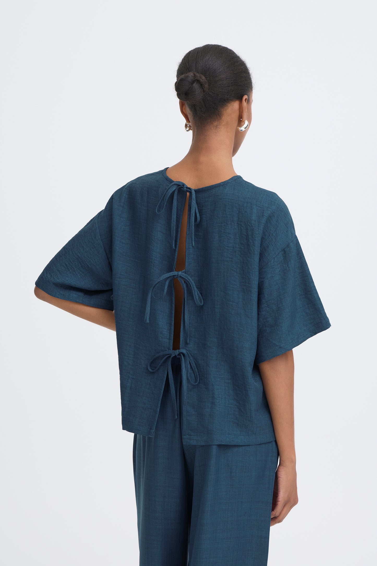 SALE2 - IHKATICO Navy Top