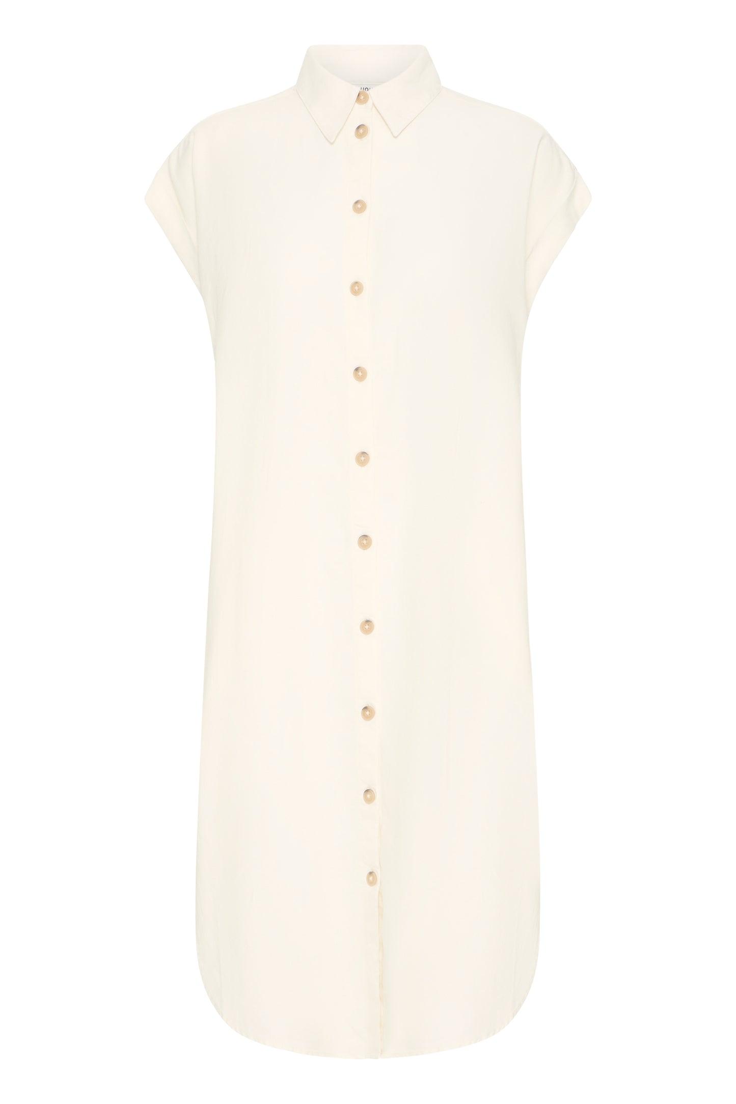 BYFALAKKA Shirt Dress - Marshmallow White