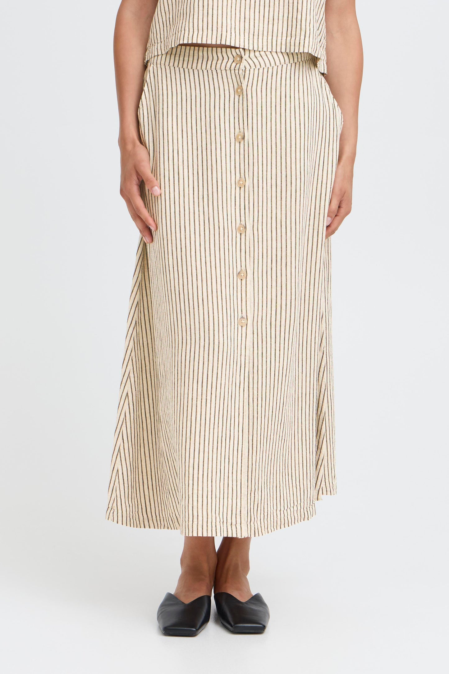 BYFALAKKA Button Skirt