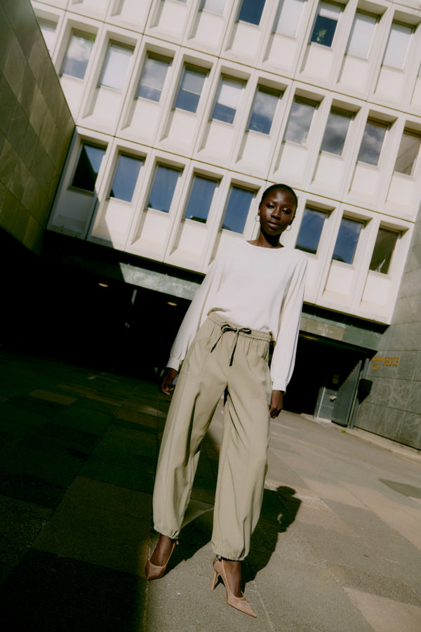 BYILIRIDA Blouse - Birch