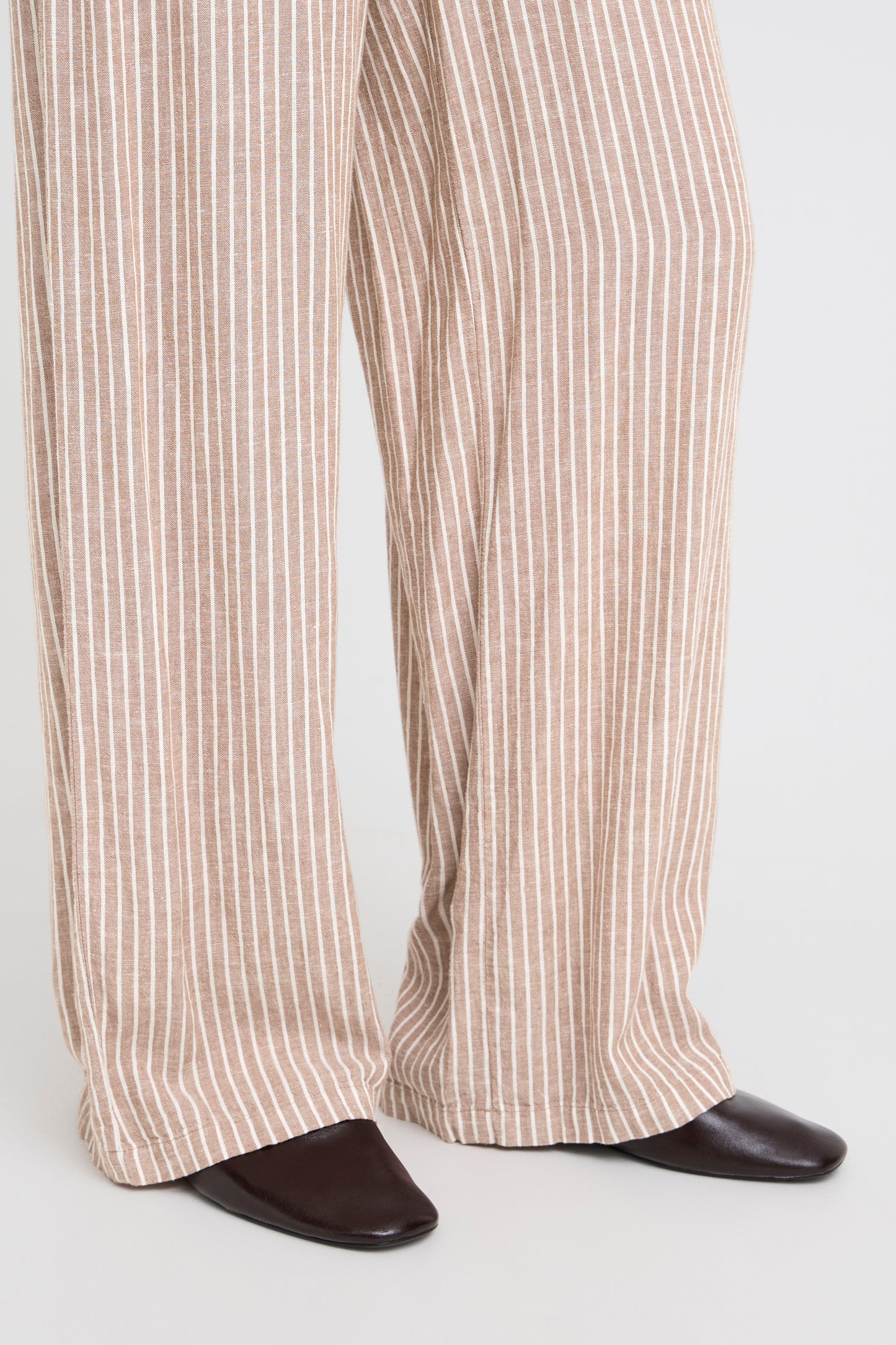 BYFALAKKA Long Pants - Woodsmoke Stripe