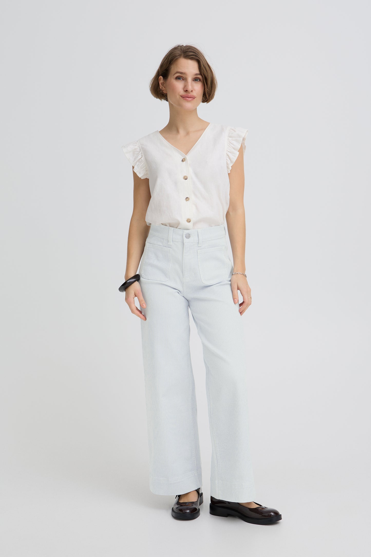SALE - BYKASION Wide-Leg Jeans