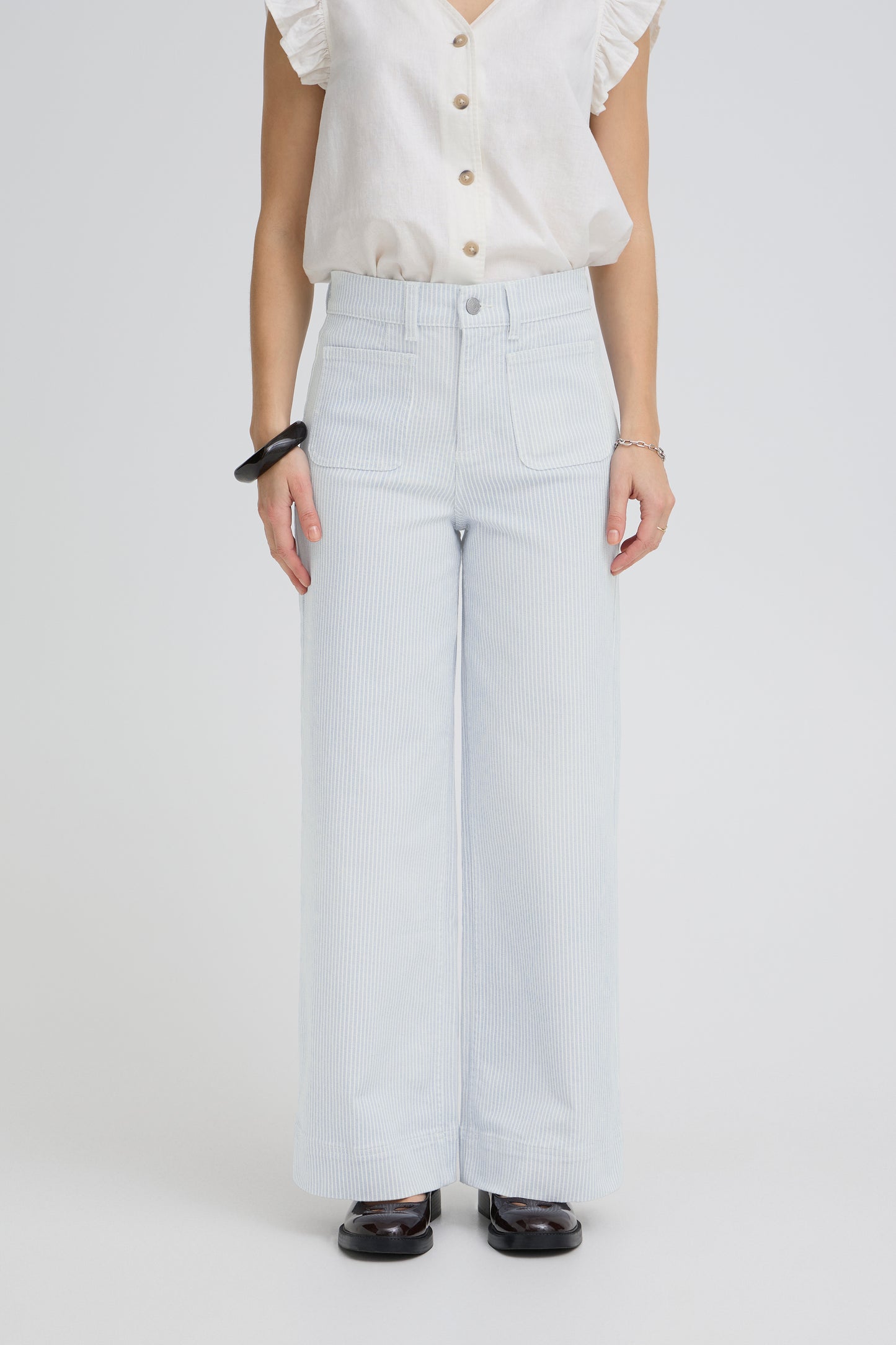 SALE - BYKASION Wide-Leg Jeans