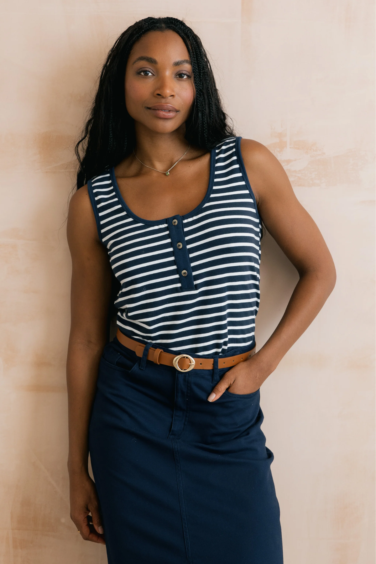 Haze2 Stripe Vest