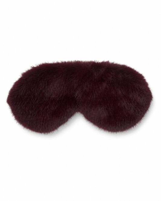 Faux Fur Eye Mask