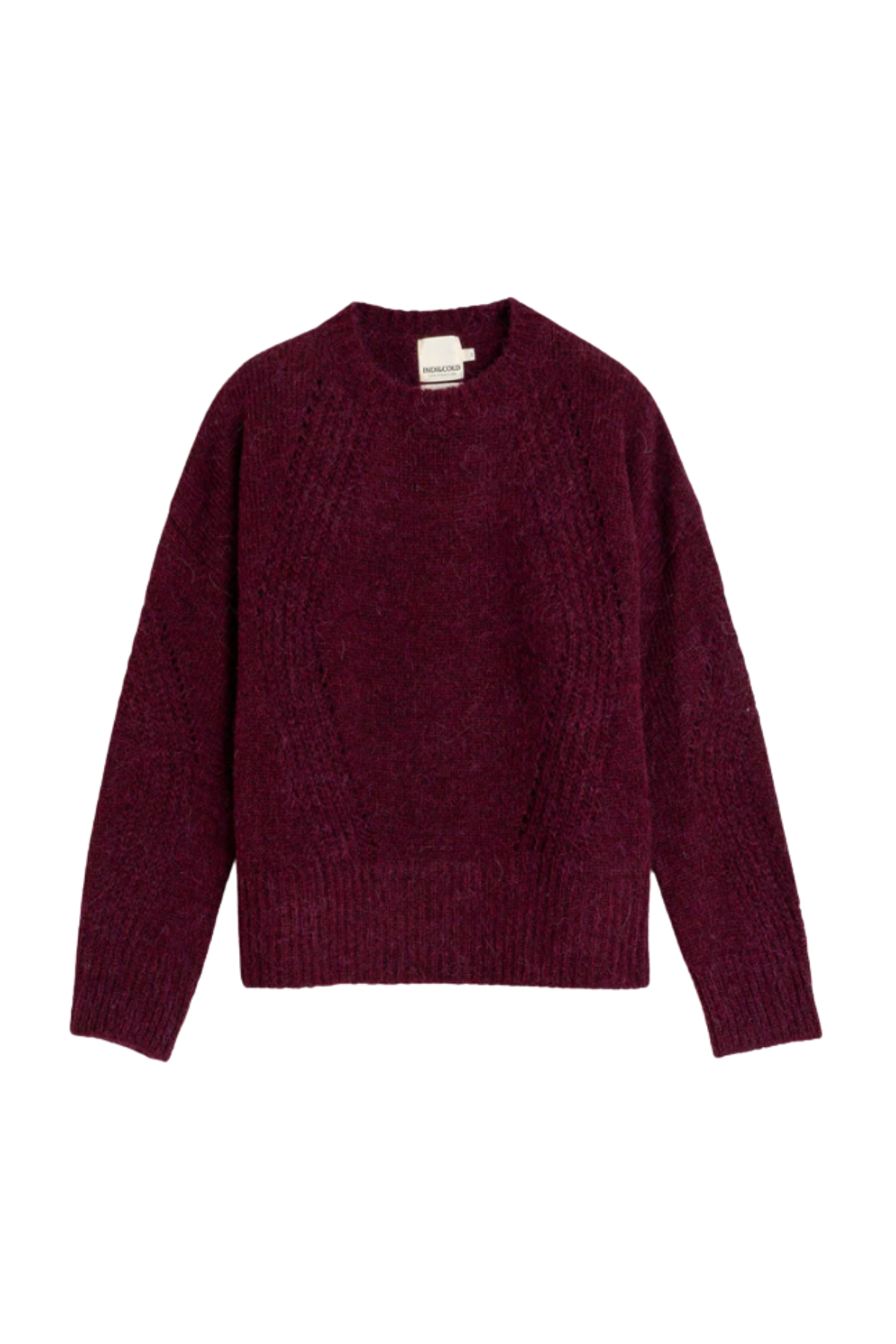 Loose Knit Wool Sweater