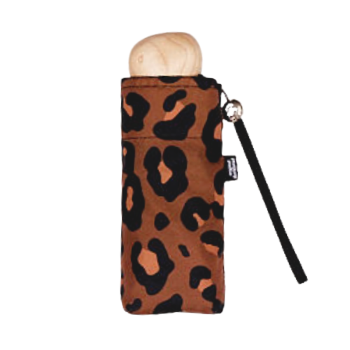 Leopard Print Eco-Friendly Mini Pocket Umbrella
