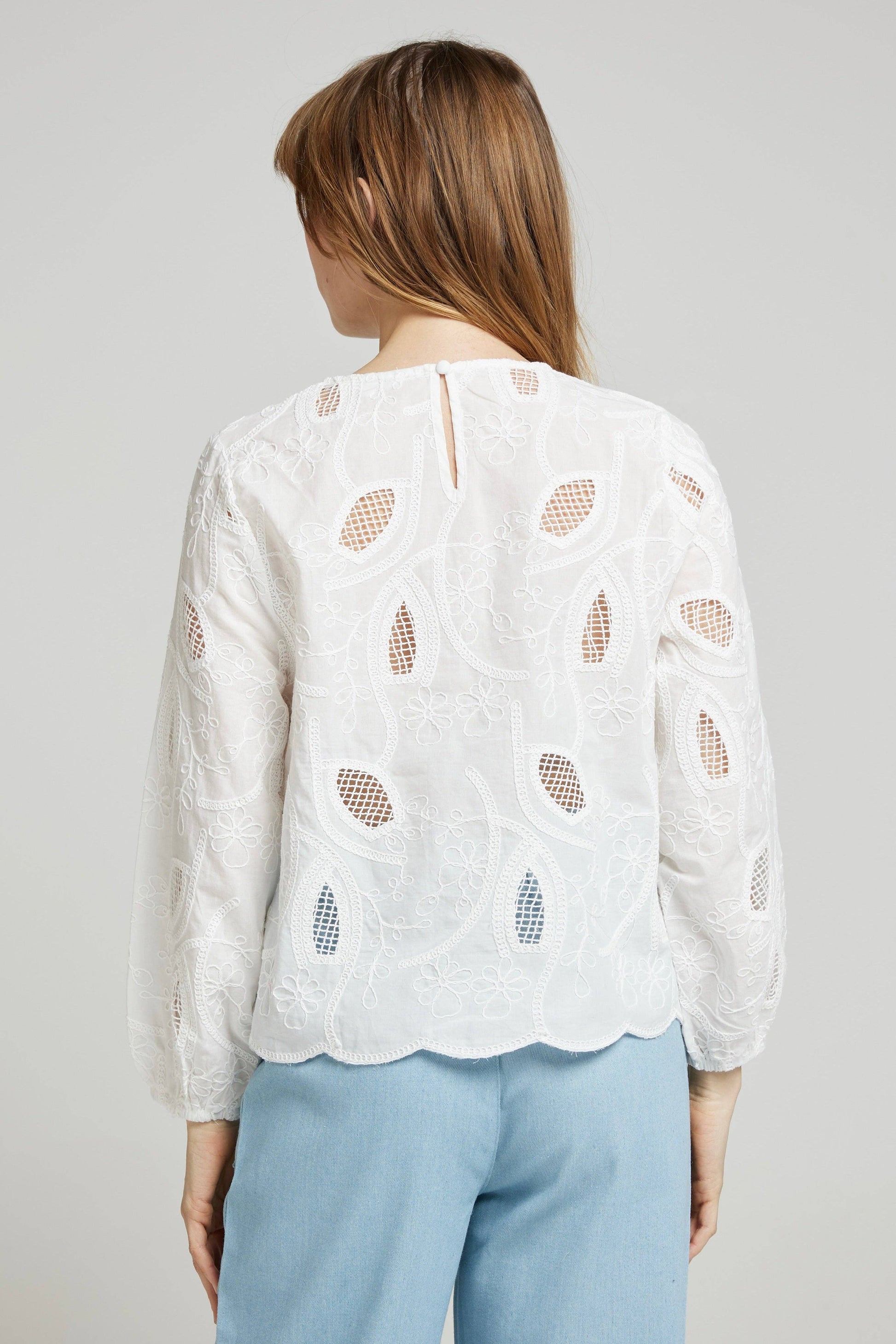 Andy & Lucy - GRAZIELA - Embroidered blouse