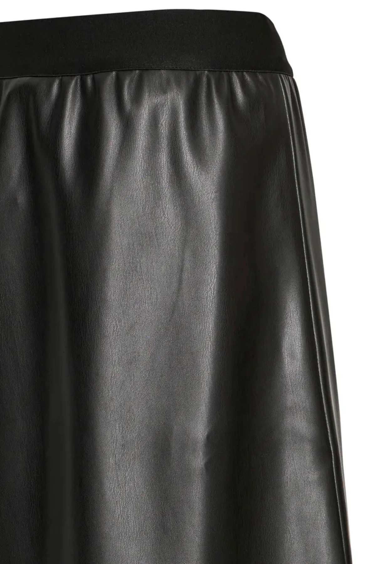 BYDENSIO Black Leather style skirt