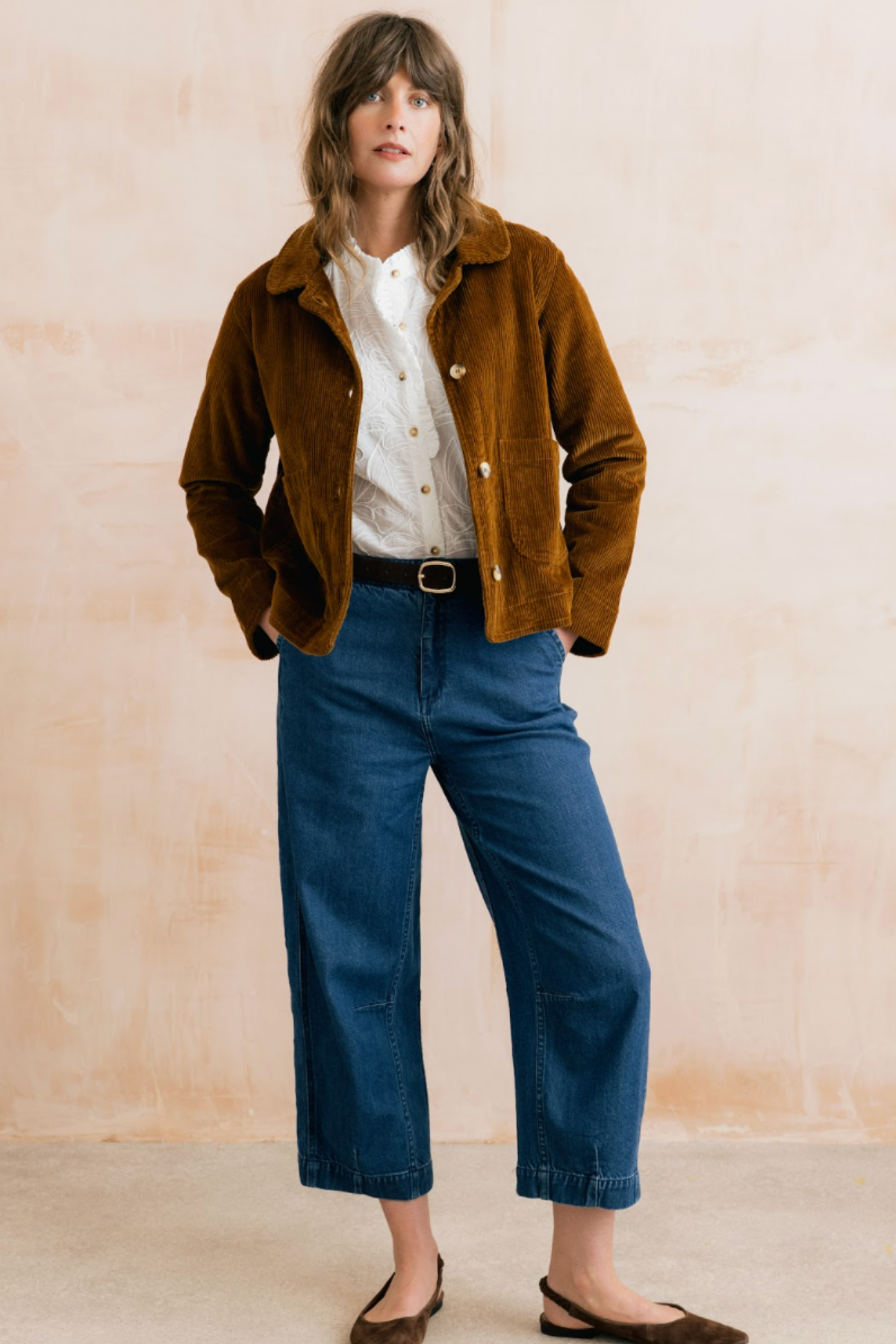 Ash Jacket Plain Jumbo Cord