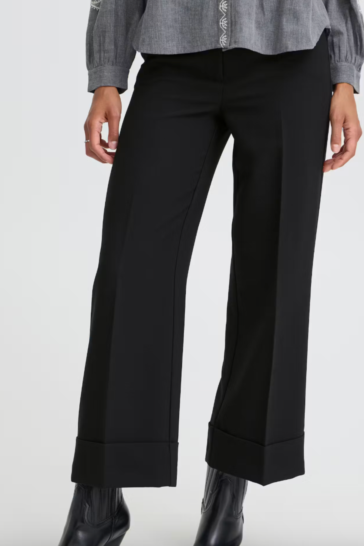 BYDENOA Cuff Trousers